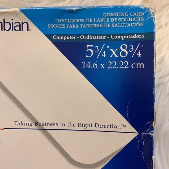 Columbian Box of 100 greeting card or invitation envelopes - Picture 2 of 4